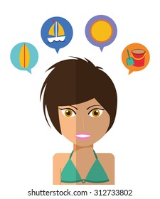 personal thought design, vector illustration eps10 graphic 