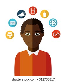 personal thought design, vector illustration eps10 graphic 