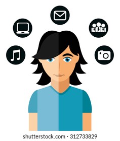 personal thought design, vector illustration eps10 graphic 