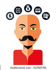 personal thought design, vector illustration eps10 graphic 