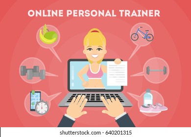 Personal Trainer Online.