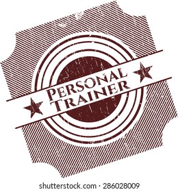 Personal Trainer rubber stamp