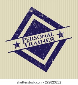 Personal Trainer rubber stamp