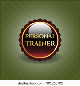 Señal brillante de entrenador personal