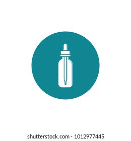 personal vaporizer e-cigarette e-juice liquid bottle vector art