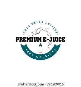personal vaporizer e-cigarette e-juice liquid vector art