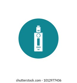 personal vaporizer e-cigarette icon sign vector art