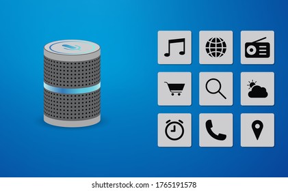 Personal voice assistant speaker technology