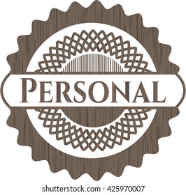 Personal wooden signboards