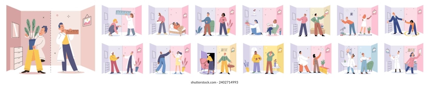 Personal zone vector illustration. Embracing our differences leads to personal and societal growth Our private thoughts and feelings shape our sense self Everyone has their own special qualities