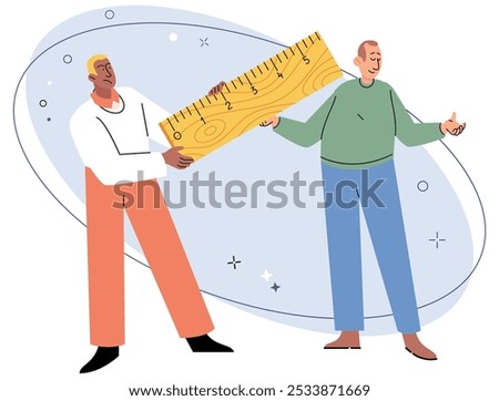 Personal zone vector illustration. The personal zone metaphor symbolizes our inner sanctuary Conformity restricts personal growth and stifles individuality Seeking comfort in familiar surroundings