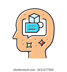 personality consumer behavior color icon vector. personality consumer behavior sign. isolated symbol illustration