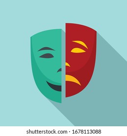 Personality Disorder Icon. Flat Illustration Of Personality Disorder Vector Icon For Web Design