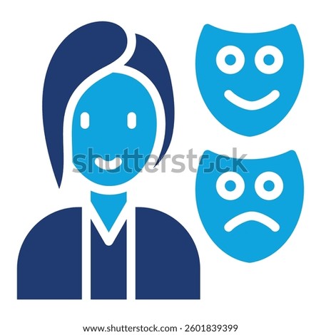 Personality Icon Element For Design