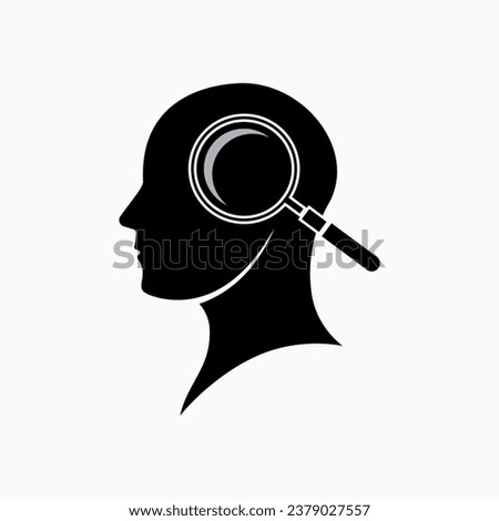 Personality Icon. Man Characters, Human Disposition,  Persona Symbol. Info Graphic Element. Logo Template - Vector.