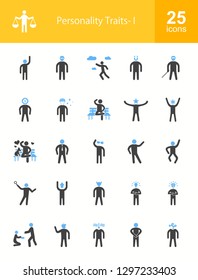 Personality Traits Filled Icons