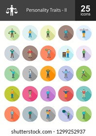 Personality Traits Flat Icons