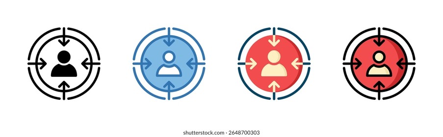 Personalization Icon Element For Design