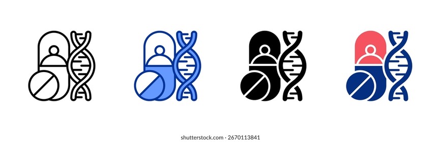 Colección de estilo múltiple de la hoja del icono de la personalización