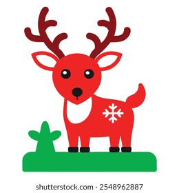 Personalized Freestanding Reindeer.Family Christmas Decoration and Place Name Settings