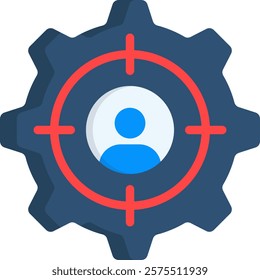 Personalized Icon Flat Vector Illustration