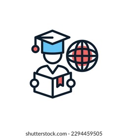 Personalized Learning icon in vector. Illustration