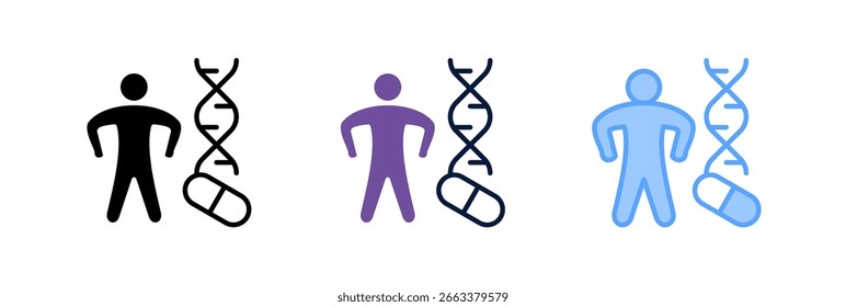 Elemento De Icono De Medicina Personalizado Para Diseño Y Vector