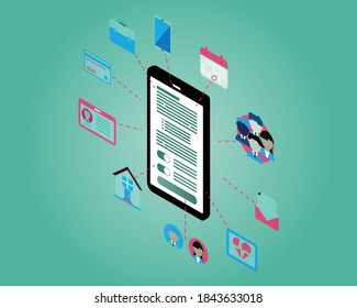Personally identifiable information (PII) to follow GDPR or PDPA vector	
