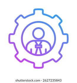 Personnel Icon Element For Design