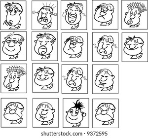 Persons with emotion