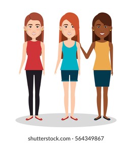 persons group avatars characters