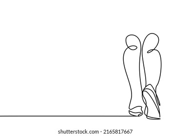 a person's legs are walking in casual shoes