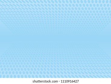 perspective blue abstract background.