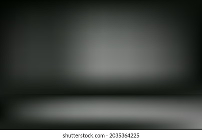 Perspective Floor Studio Black Space Background With Gray Highlight Gradient Background To Showcase Products Or Artwork. Wallpapers