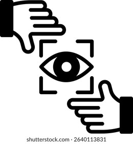 Perspective Icon Mixed Vector Illustration