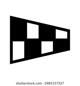 Perspective Icon Vector Symbol Design Illustration
