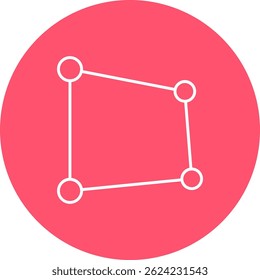 Design de Ícone de Vetor de Linha de Perspectiva
