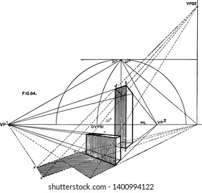 Perspective is a particular attitude toward or way of regarding something and a point of view it is relation to each other when viewed from a particular point vintage line drawing or engraving