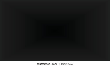 The perspective picture of a very dark room use for background. ( vector )