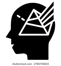 Perspective Shift Icon Element For Design