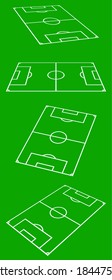 Perspective View Of Soccer Field