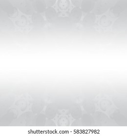 Perspective White And Grey Color Background. Vector Illustration. Abstract