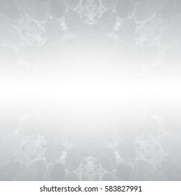 Perspective White And Grey Color Background. Vector Illustration. Abstract