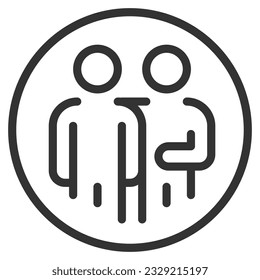 persuadir de icono Diseño Conjunto sencillo para utilizar en el sitio Web Gráficos Infografías del logotipo, Mejor calidad Símbolo de colección Icono Ilustración del vector
