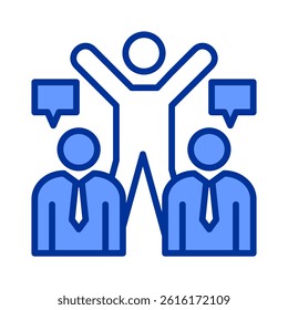 Persuasion Icon Element For Design