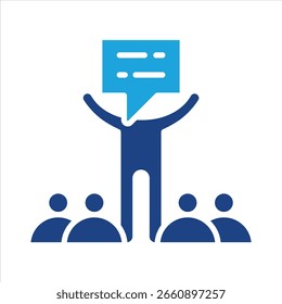 Elemento de icono de persuasión para el diseño