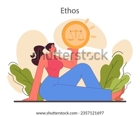 Persuasion. Soft skill, the ability to convince people. Cognitive influence and authoritative opinion. Motivation, inspiration and control on decision making. Flat vector illustration