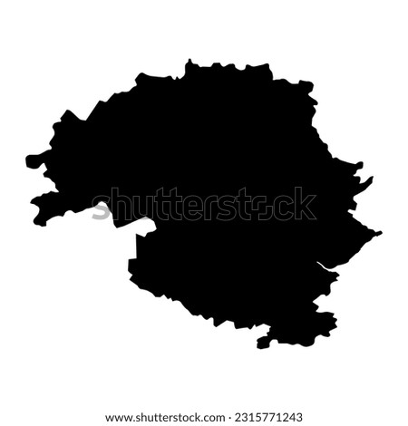 Perth and Kinross map, council area of Scotland. Vector illustration.