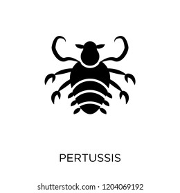 Pertussis icon. Pertussis symbol design from Diseases collection. Simple element vector illustration on white background.