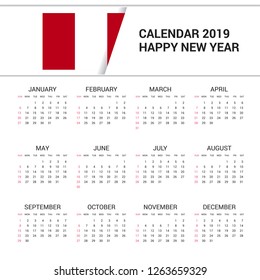 PERU 2019 Calendar Template